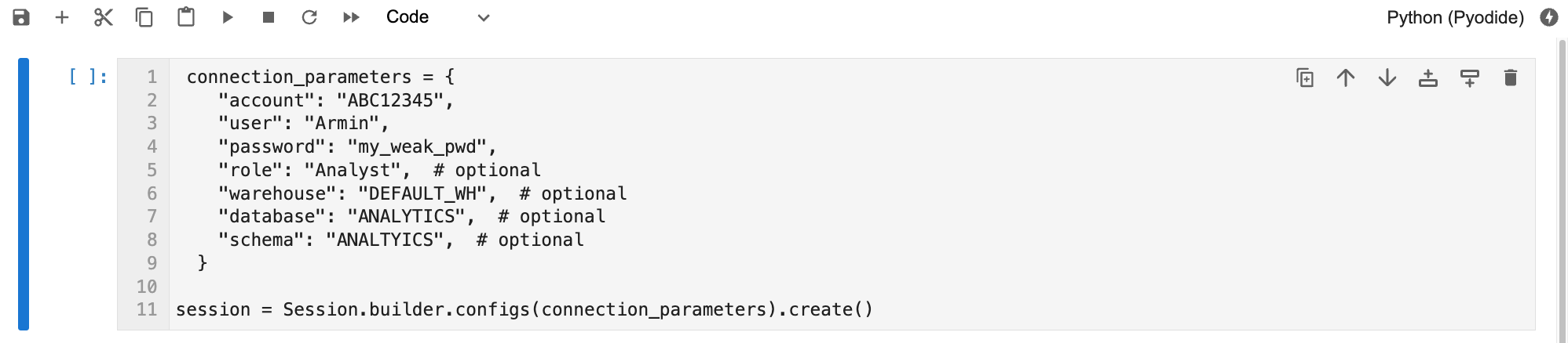 jupyter-snowpark
