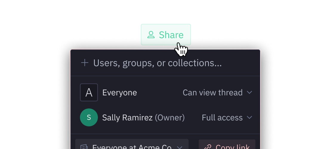 Collaboration-first